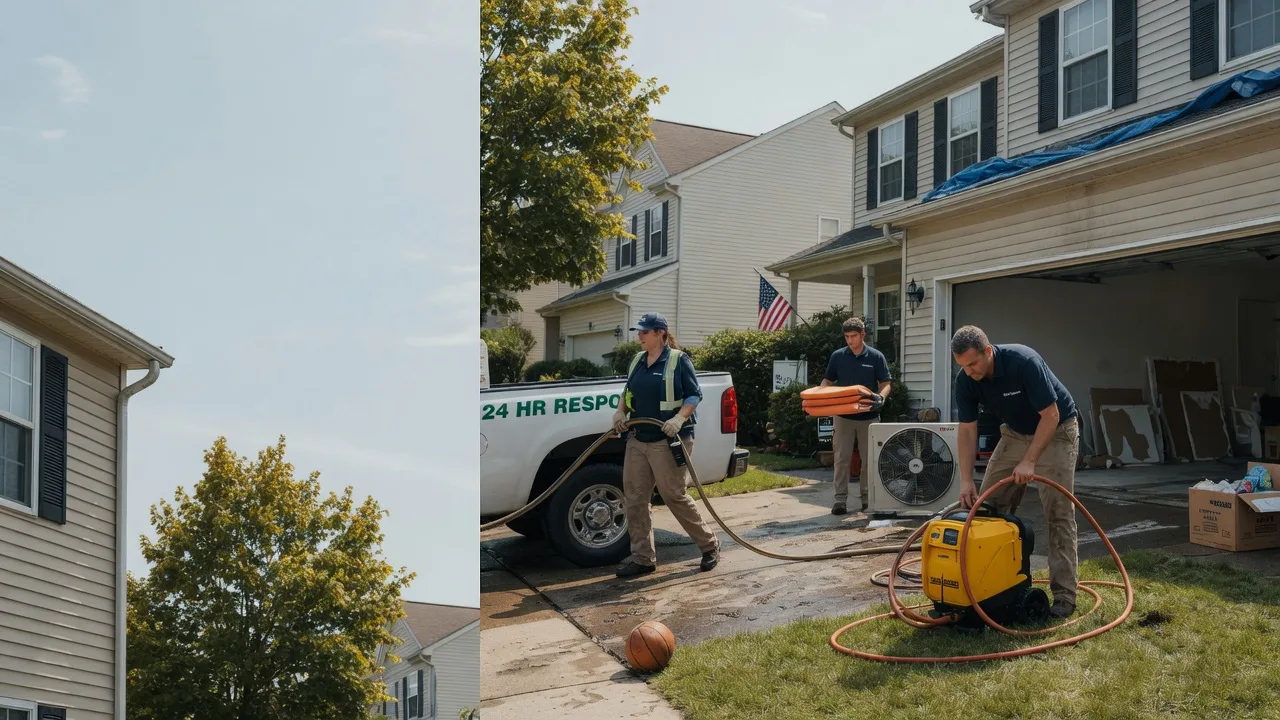 Emergency Water Damage Restoration in Dysart, PA near me
